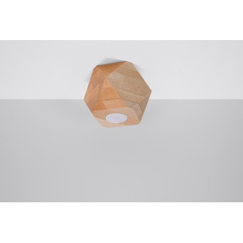 Plafon WOODY 1 naturalne drewno