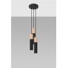 Lampa wisząca PABLO 3P czarna