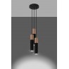 Lampa wisząca PABLO 3P czarna