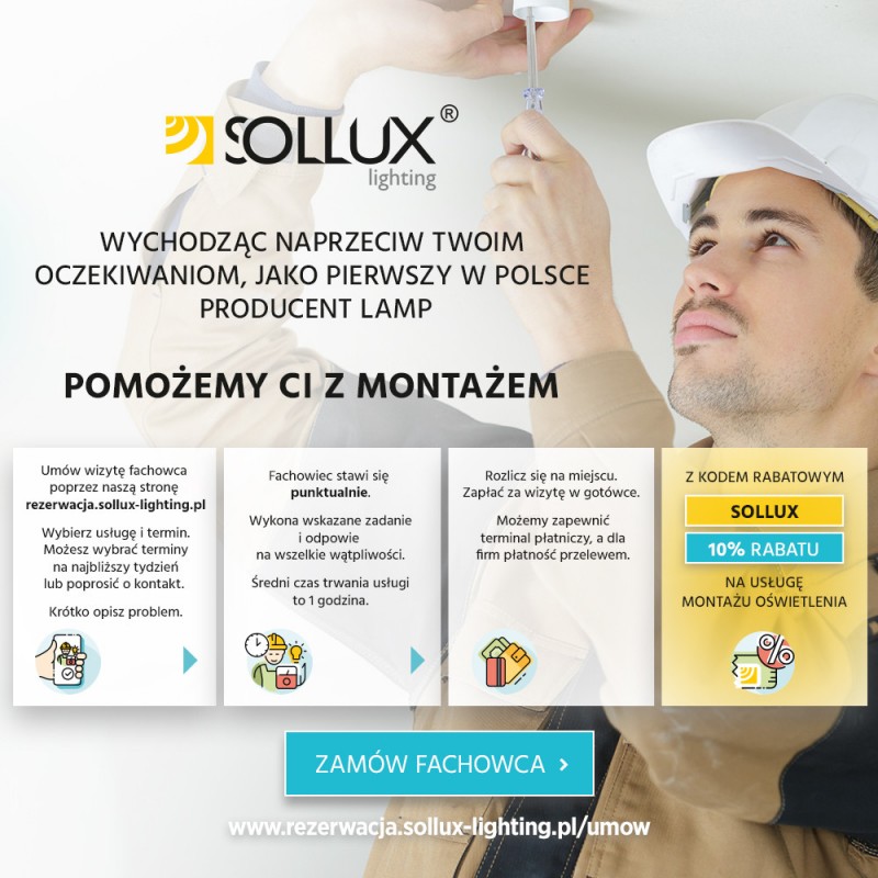 Plafon RING 3P biały