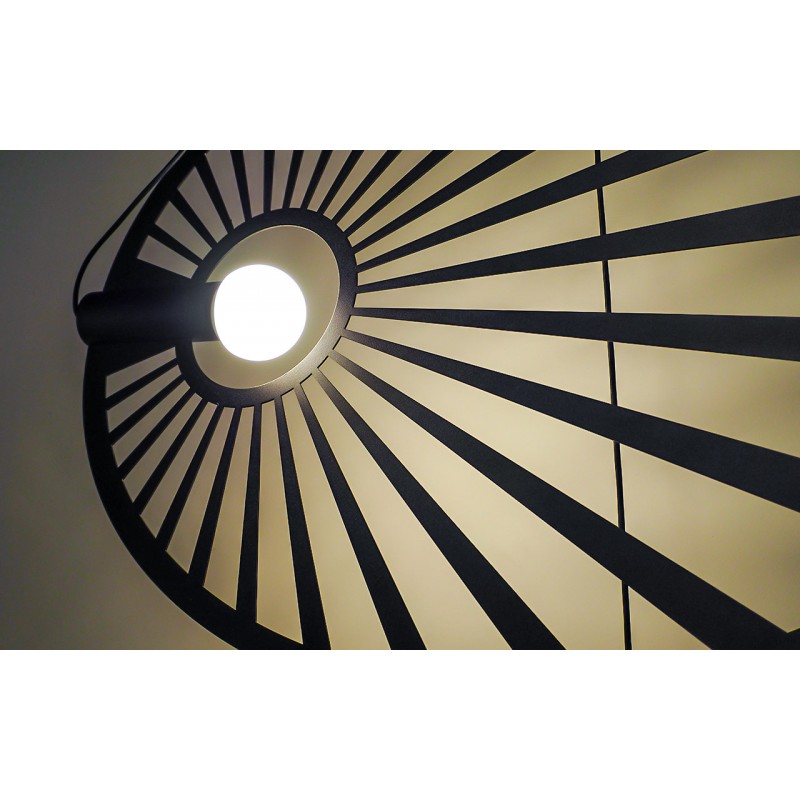 Lampa wisząca LEHDET czarna