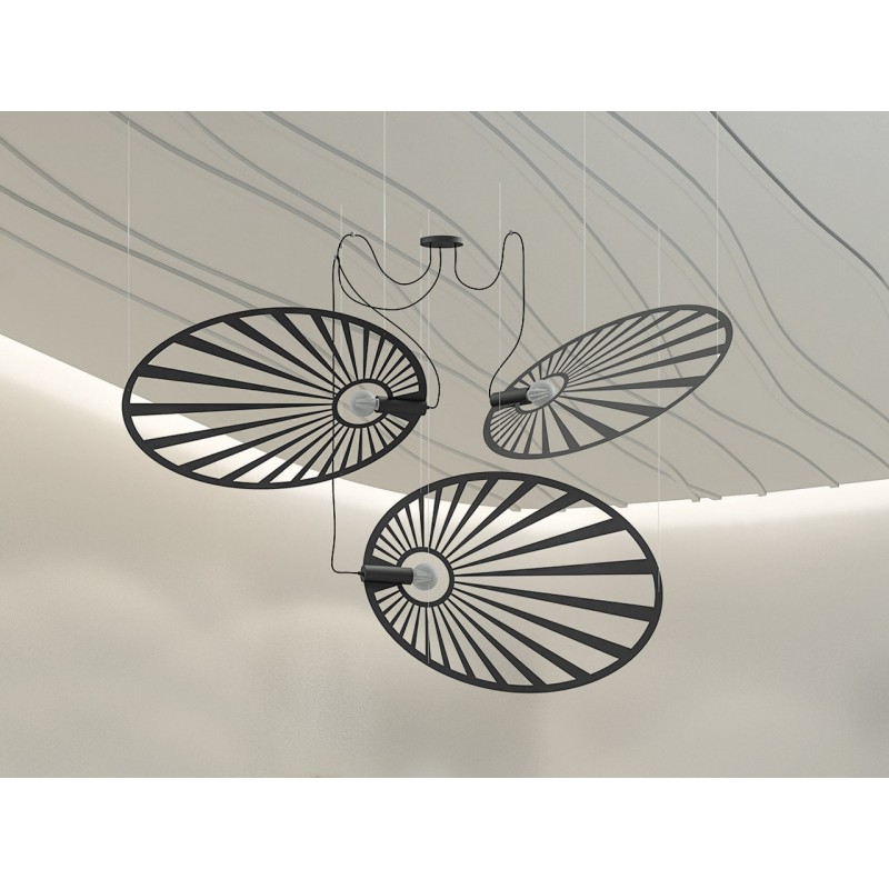 Lampa wisząca LEHDET czarna