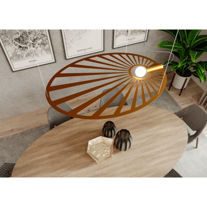 Lampa wisząca LEHDET czarna