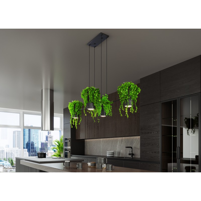 Lampa wisząca KUKKIA czarna