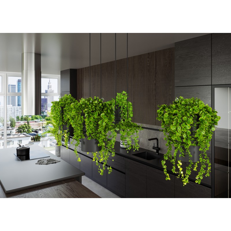 Lampa wisząca KUKKIA czarna