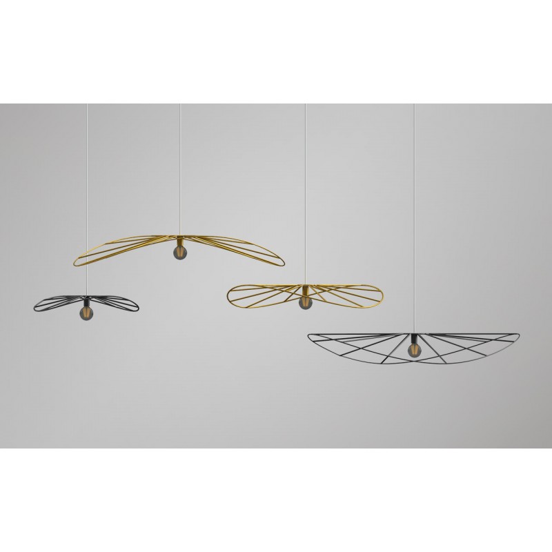 Lampa wisząca ESKOLA 70 czarna