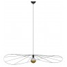 Lampa wisząca ESKOLA 140 czarna