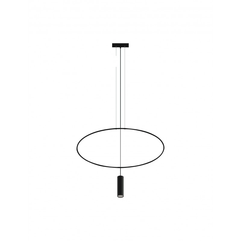 Lampa wisząca HOLAR 1 czarna