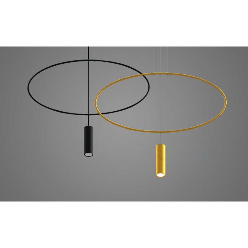 Lampa wisząca HOLAR 1 czarna