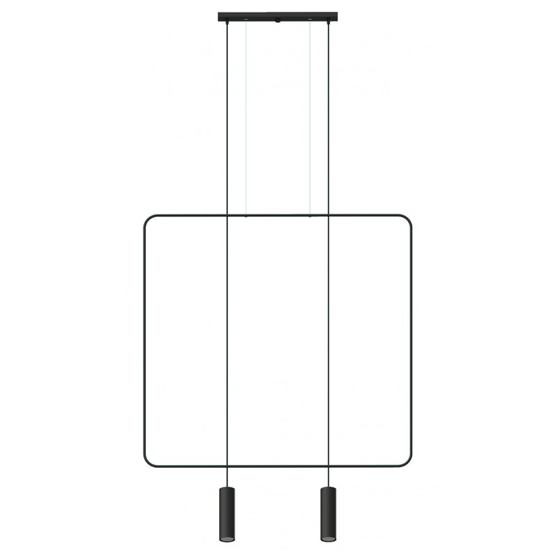 Lampa wisząca RANA 2 czarna