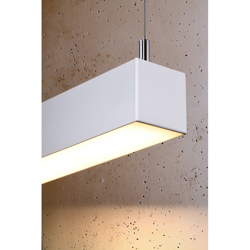 Lampa wisząca PINNE 67 biała 3000K