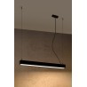 Lampa wisząca PINNE 67 czarna 3000K