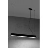 Lampa wisząca PINNE 67 czarna 4000K