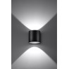 Kinkiet ORBIS 1 Czarny