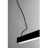Lampa wisząca PINNE 90 czarna 4000K