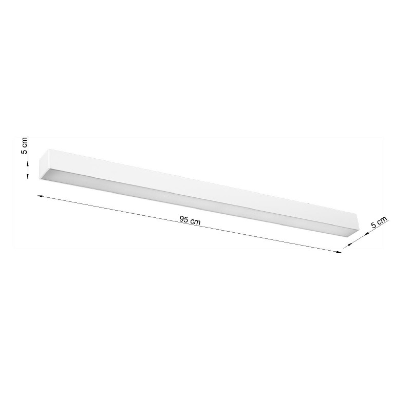 Kinkiet PINNE 90 biały 3000K